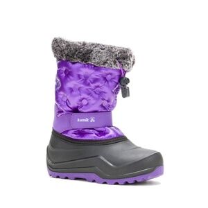 Kamik Penny Girls' Waterproof Snow Boots - Size 1